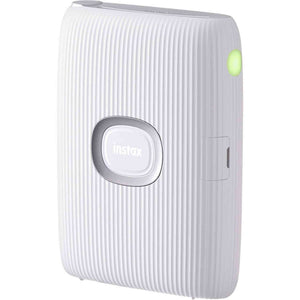 Fujifilm Instax Mini Link 2 Smartphone Printer Clay White Bundle Fujifilm