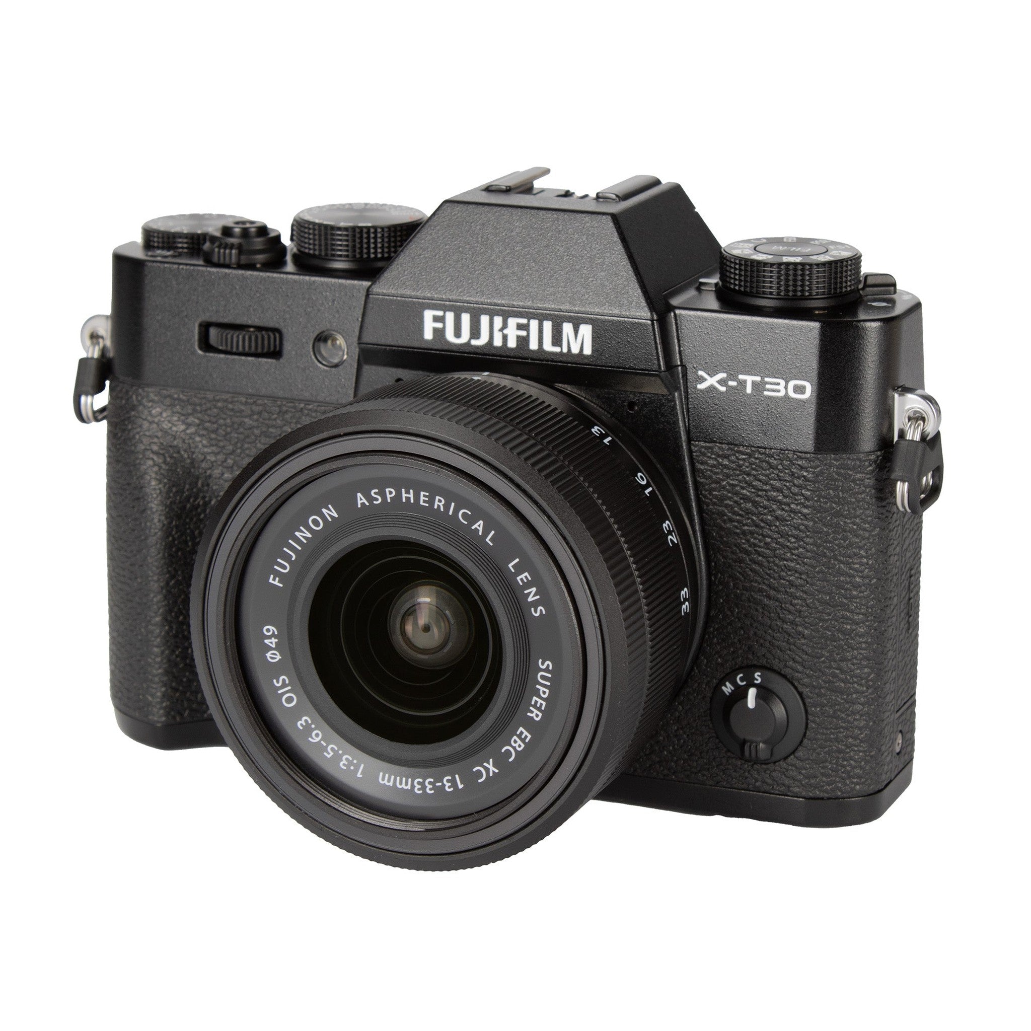 FUJIFILM X-T30 III Mirrorless Camera Body, with XC13-33mm Lens Kit, Black