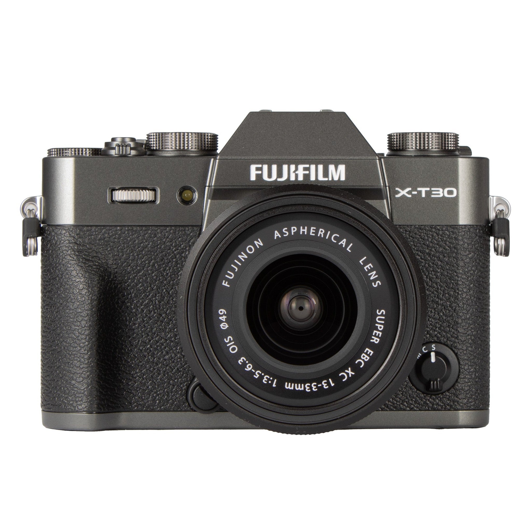 FUJIFILM X-T30 III Mirrorless Camera Body, with XC13-33mm Lens Kit, Charcoal Silver