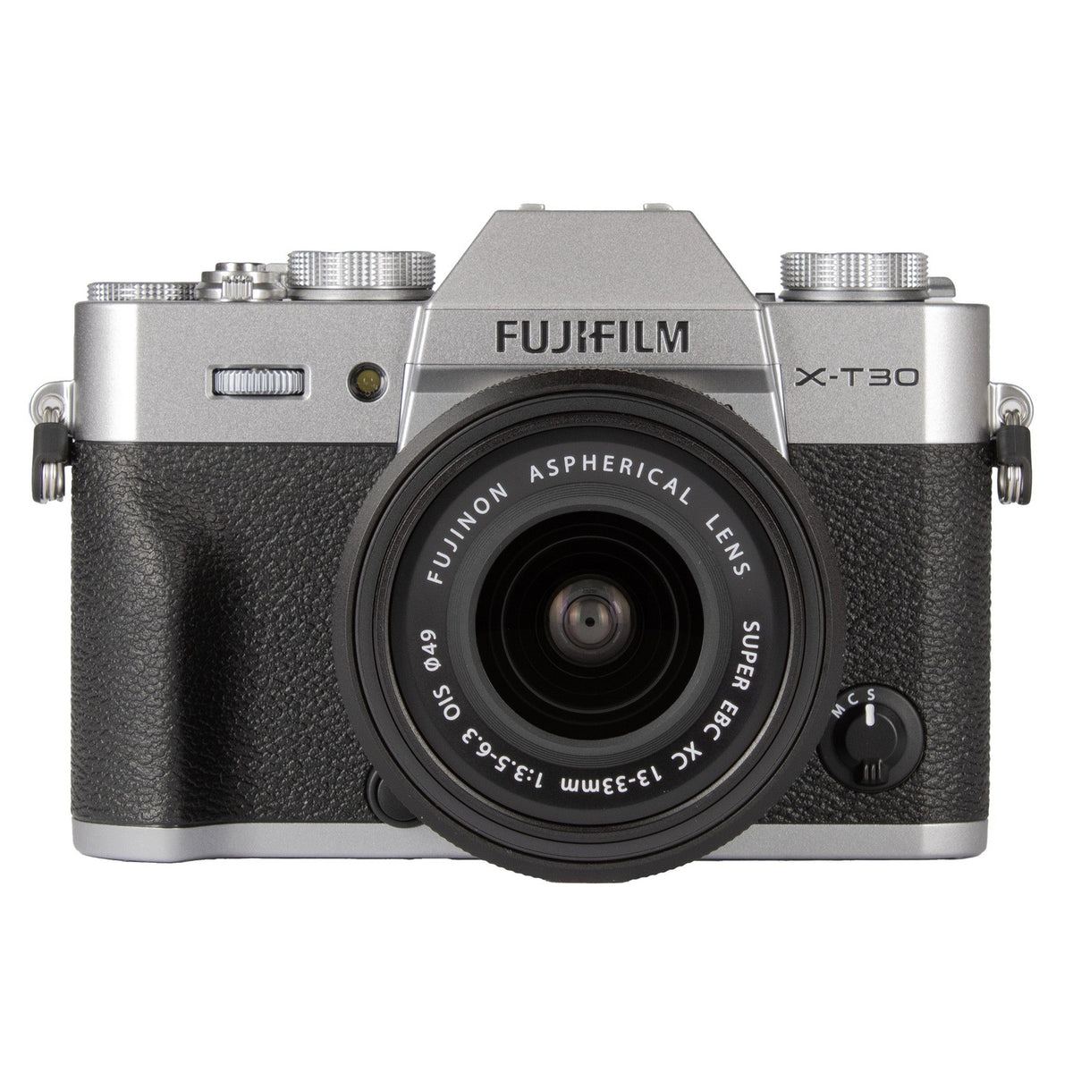 FUJIFILM X-T30 III Mirrorless Camera Body, with XC13-33mm Lens Kit, Silver