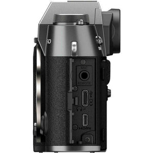 Fujifilm X-T50 Mirrorless Camera with 16-50mm f/2.8-4.8 Lens Charcoal Bundle