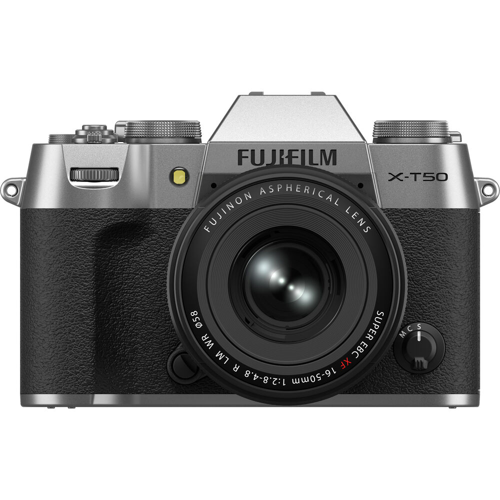 Fujifilm X-T5 Mirrorless Camera with XF 16-50mm f/2.8-4.8 Lens Silver Bundle