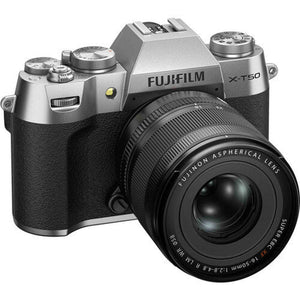 Fujifilm X-T5 Mirrorless Camera with XF 16-50mm f/2.8-4.8 Lens Silver Bundle