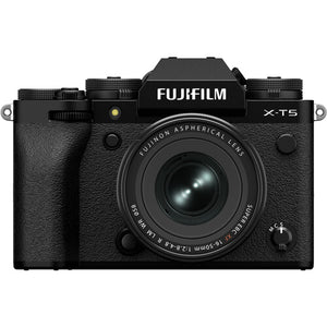 Fujifilm X-T5 Mirrorless Camera with XF 16-50mm f/2.8-4.8 Lens Black Bundle