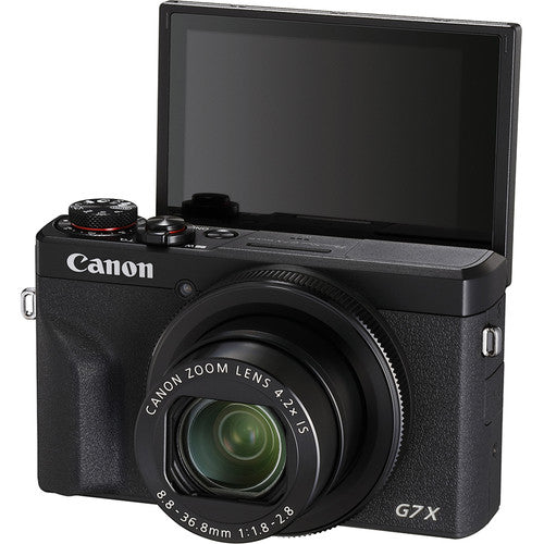 Canon PowerShot G7 X Mark III Digital Camera (Black) (Intl Model) Deluxe Bundle