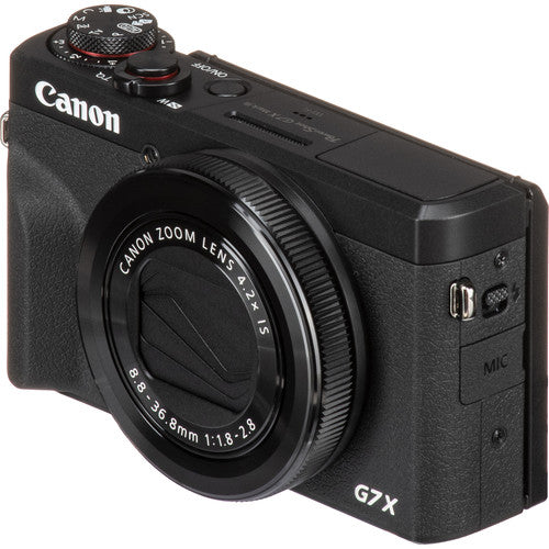 Canon PowerShot G7 X Mark III Digital Camera (Black) (Intl Model) Deluxe Bundle