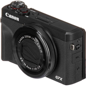 Canon PowerShot G7 X Mark III Digital Camera Black Intl Model Basic Bundle International Model