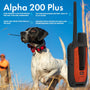 Garmin Alpha® 200 Plus, Rugged GPS Handheld, Track and Train Up to 20 Dogs, Sunlight Readable 3.5-inch Color Touchscreen Display