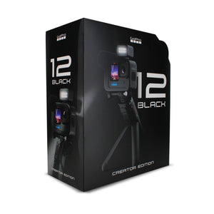 GoPro HERO12 Creator Edition - Action Camera + 64GB + 50 Piece Kit + 2 Batteries