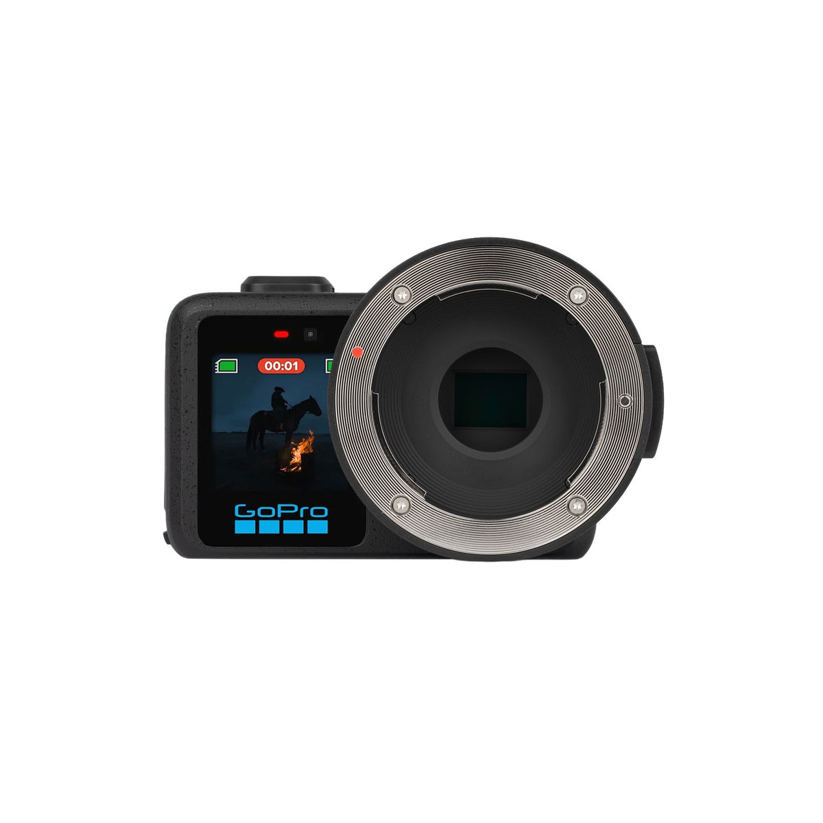 GoPro Mission 1 PRO ILS - Compact Cinema Camera Body for Micro Four Thirds Lenses with 8K60 Video, 1" Sensor, Advanced Low Light Performance, 50MP Photos, 960fps Slo-Mo, HyperSmooth Stabilization