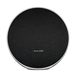 Harman Kardon Onyx Studio 9 - Portable Stereo Bluetooth Home Speaker with Built-in Battery and USB Charging, self-Tuning, and Multi-Speaker Connection by Auracast - Black