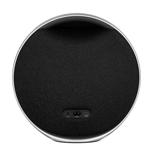 Harman Kardon Onyx Studio 9 - Portable Stereo Bluetooth Home Speaker with Built-in Battery and USB Charging, self-Tuning, and Multi-Speaker Connection by Auracast - Black