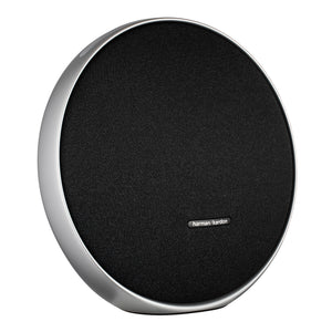 Harman Kardon Onyx Studio 9 - Portable Stereo Bluetooth Home Speaker with Built-in Battery and USB Charging, self-Tuning, and Multi-Speaker Connection by Auracast - Black
