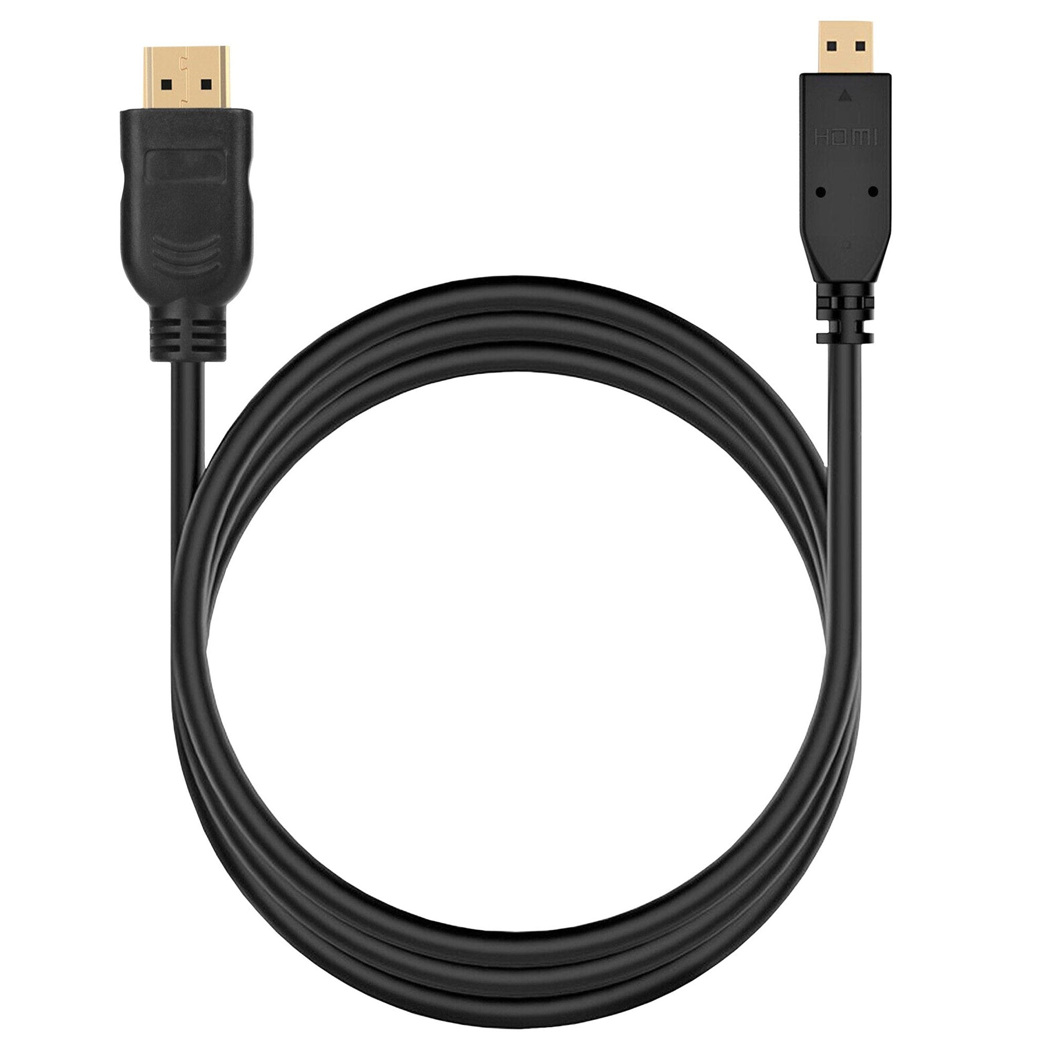 Micro HDMI to HDMI Cable – 6 Feet, High-Speed for 1080p & 4K Output