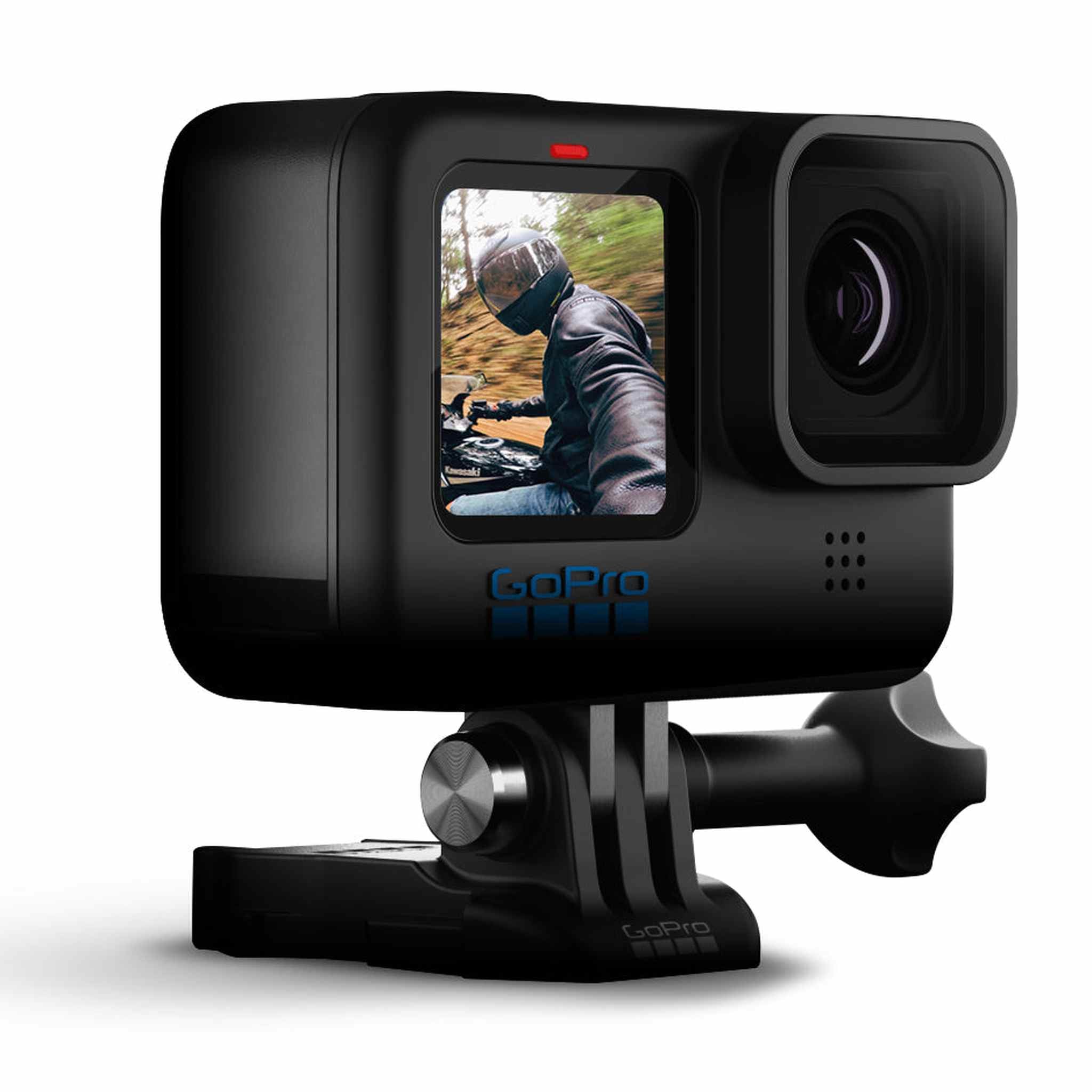 GoPro HERO10 - Action Camera + 64GB Card, 50 Piece Accessory Kit and 2 Batteries