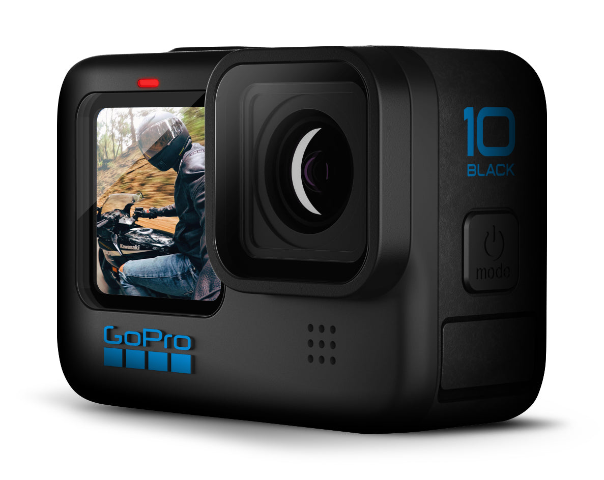 GoPro HERO10 - Waterproof Action Camera With + 64GB Card and Extra Battery Bundle