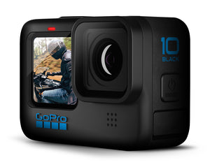GoPro HERO10 - Waterproof Action Camera + 64GB Card and 2 Extra Batteries