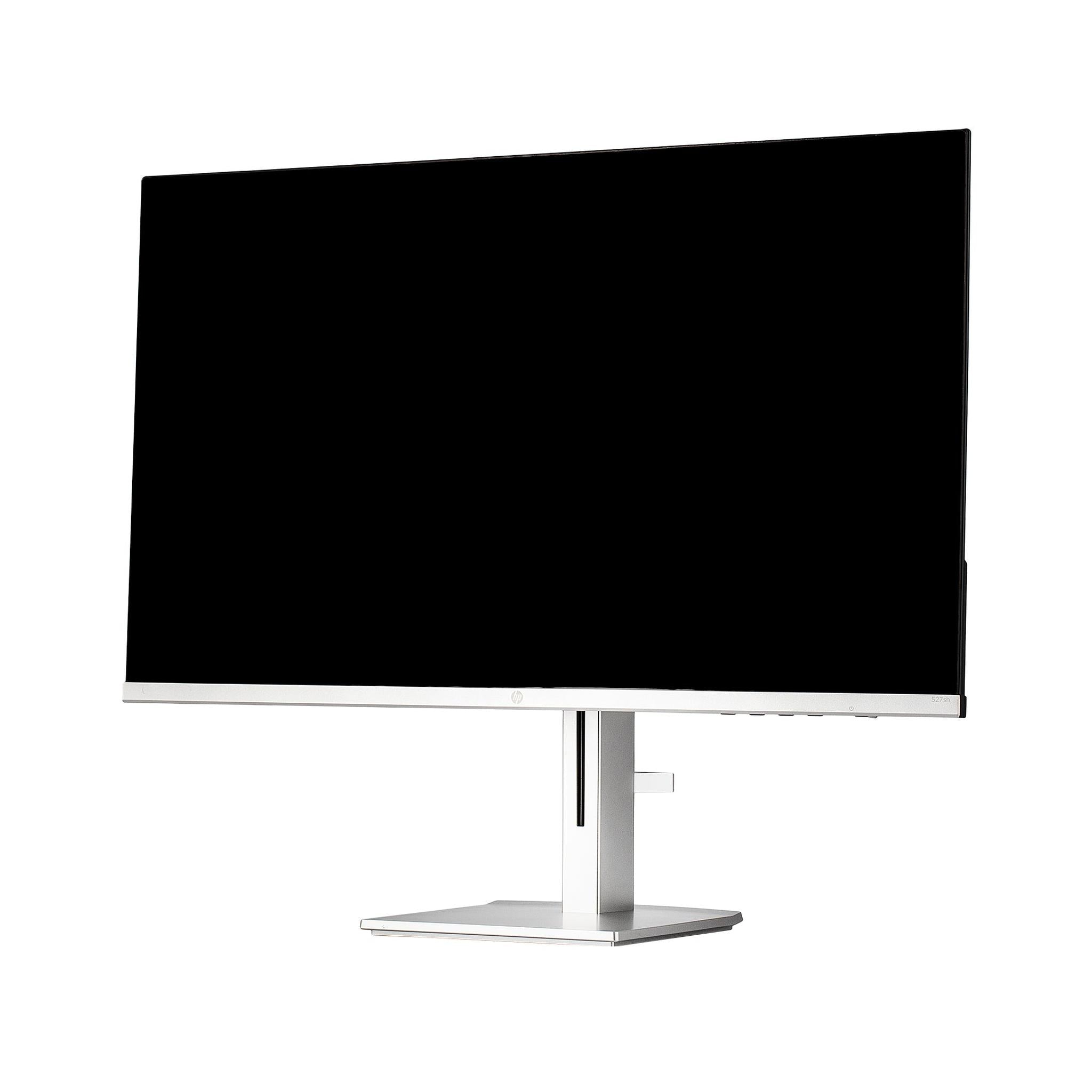 HP Series 5 527sh Height Adjust Monitor 94C50AA#ABA Replaces M27h w/Docztorm Dock, 27" FHD IPS 1920x1080 Display, 2X HDMI, 1x VGA, Ideal for Home & Business, Black/Silver 2025 Latest Model HP