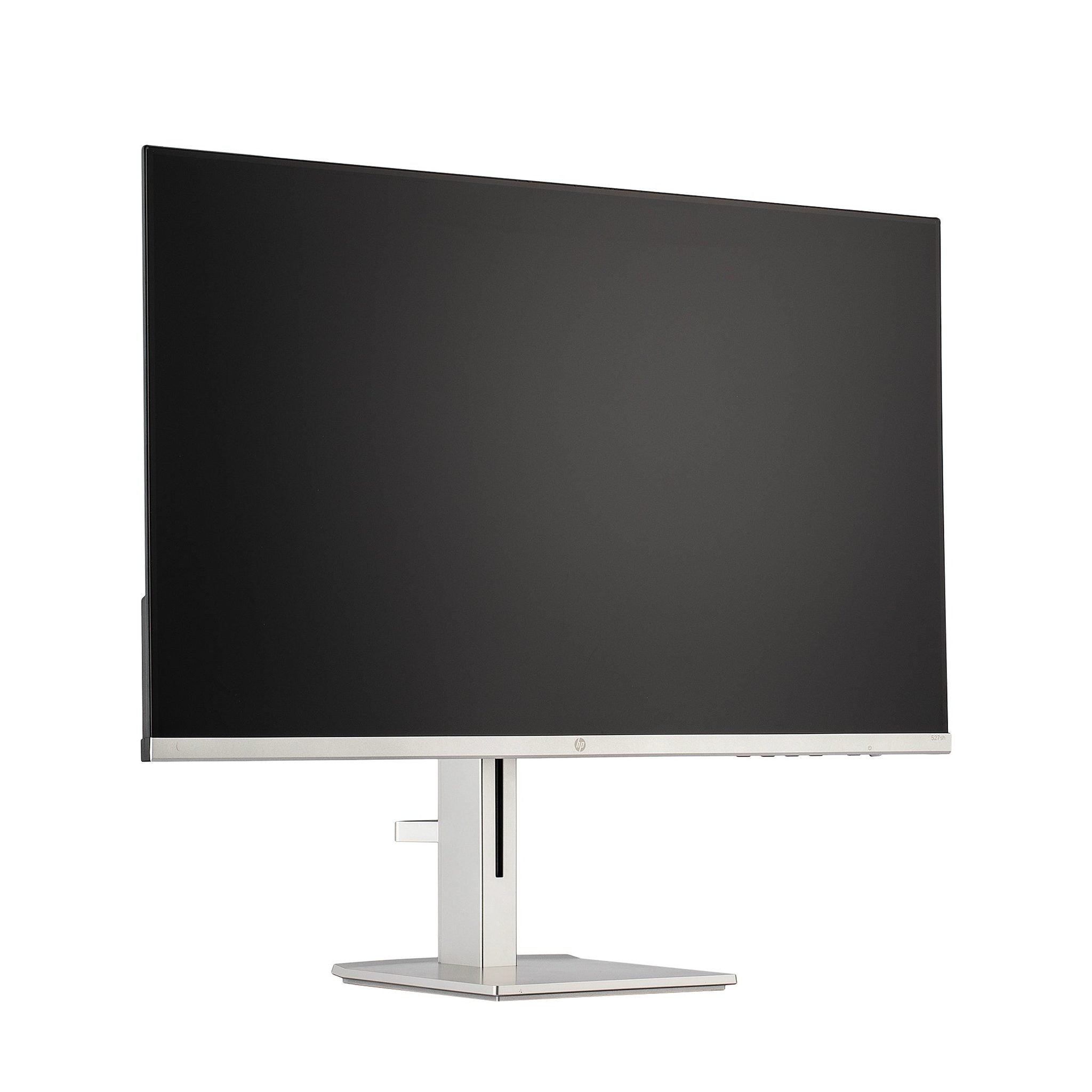 HP Series 5 527sh Height Adjust Monitor 94C50AA#ABA Replaces M27h w/Docztorm Dock, 27" FHD IPS 1920x1080 Display, 2X HDMI, 1x VGA, Ideal for Home & Business, Black/Silver 2025 Latest Model HP