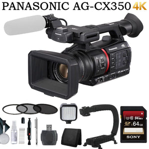 Panasonic AG-CX350 4K Handheld Camcorder