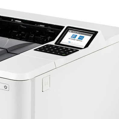 HP LaserJet Enterprise M406dn Monochrome Printer with built-in Ethernet & 2-sided printing 3PZ15A , white