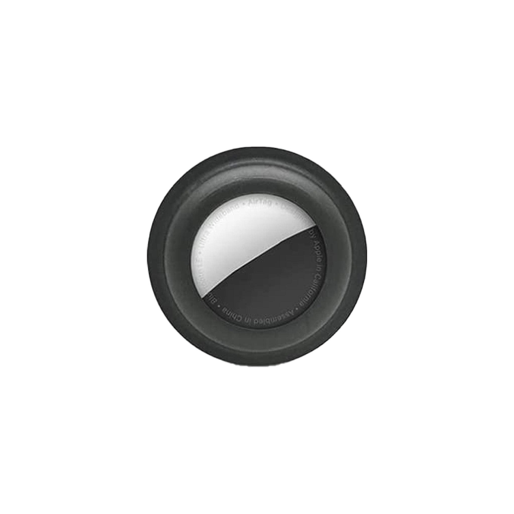 AirTag silicone case with sticker Black 6Ave