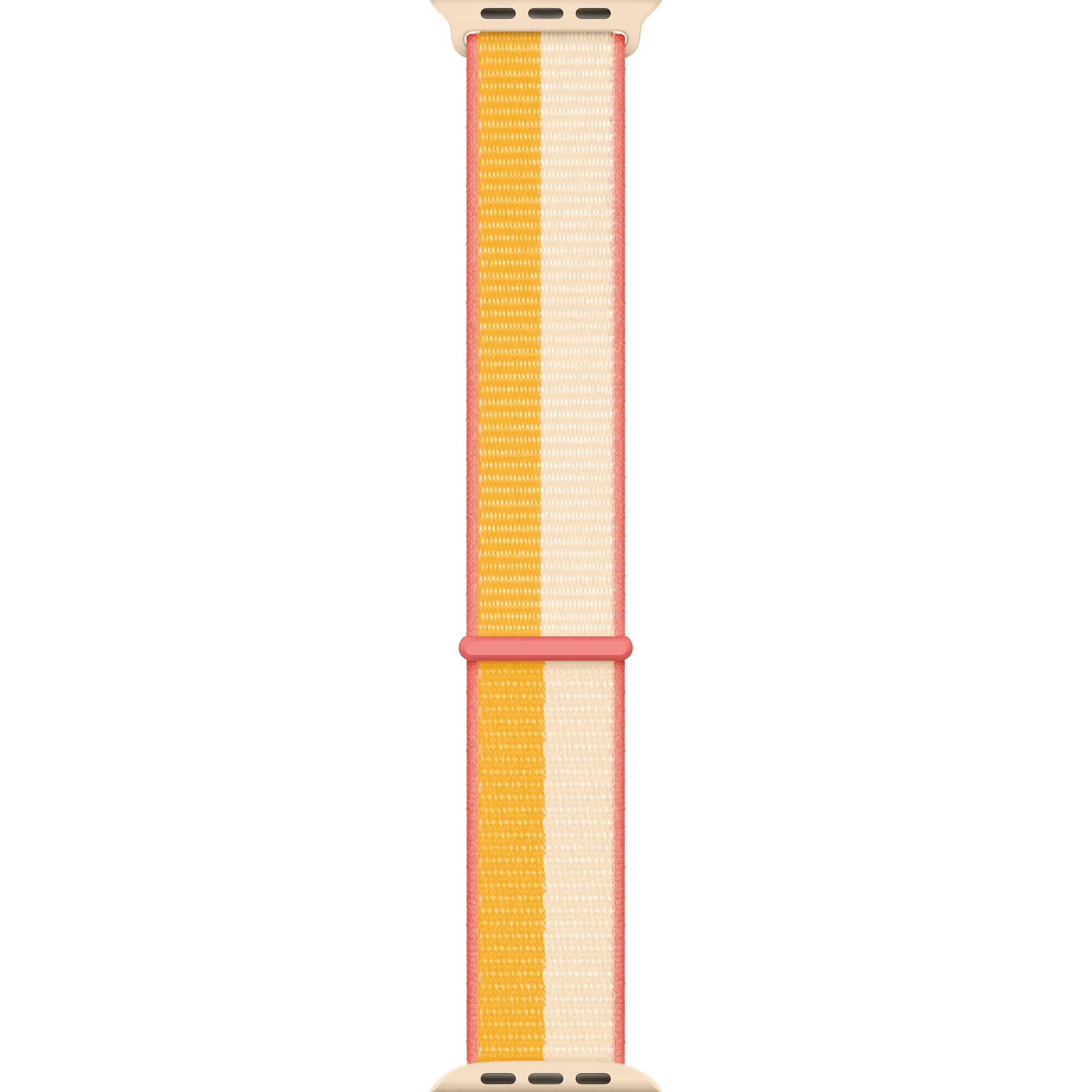 Apple Watch Band - Sport Loop 45mm - Maize/White - Regular Apple