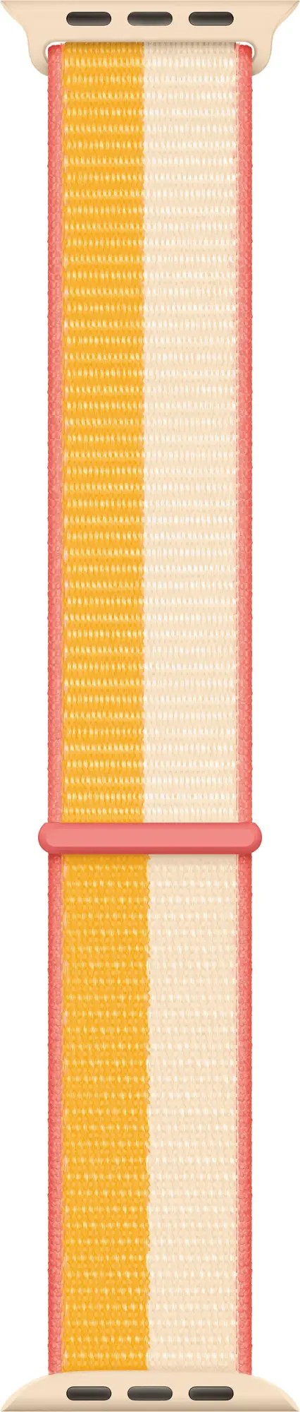 Apple Watch Band - Sport Loop 45mm - Maize/White - Regular