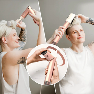 Shark - Refurbished Excellent - Certified Renewed FlexStyle Air Styling & Drying System - Pearl Pink - Reconditioned