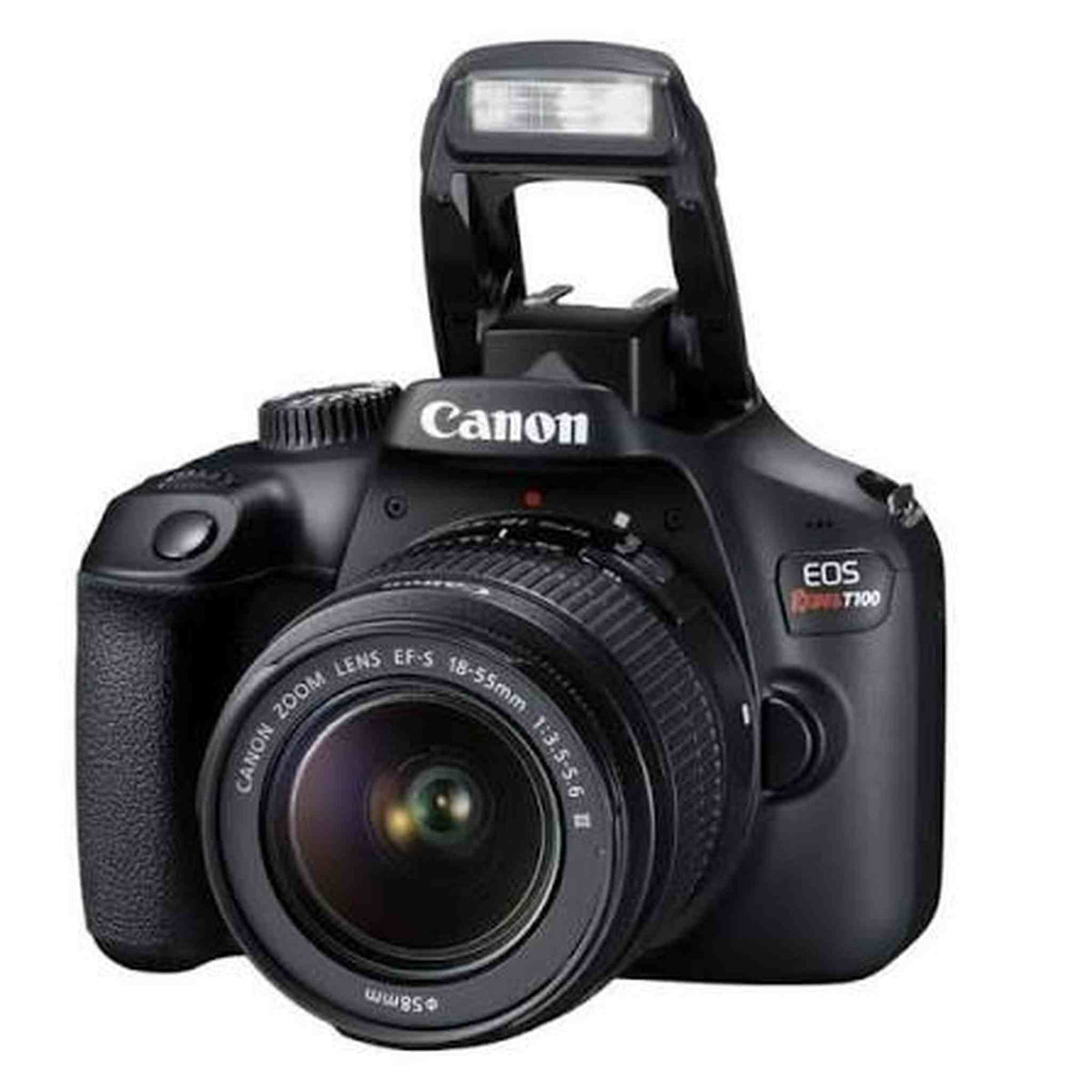 Canon EOS Rebel T100 EF-S 18-55MM F/3.5-5.6 III Lens KIT