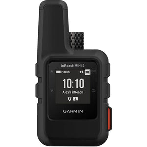 Garmin inReach Mini 2 Satellite Communicator Black with Power Adapters