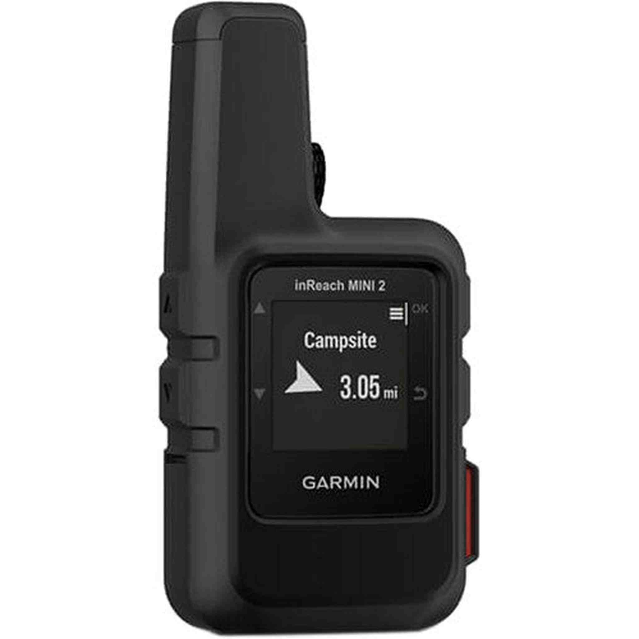 Garmin inReach Mini 2 Satellite Communicator Black with Battery Charger Bundle