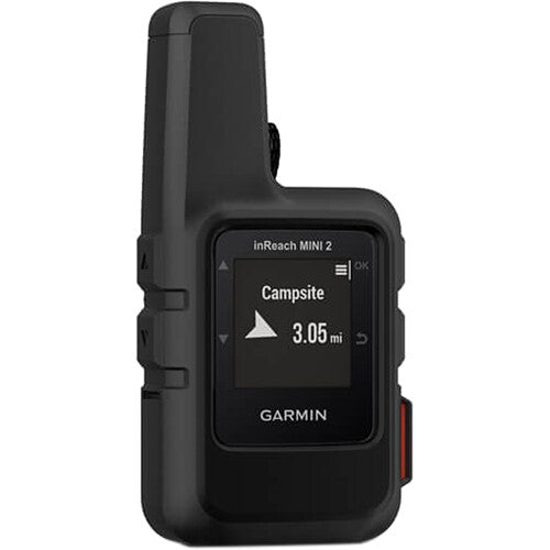 Garmin inReach Mini 2 Satellite Communicator Black with Battery Charger