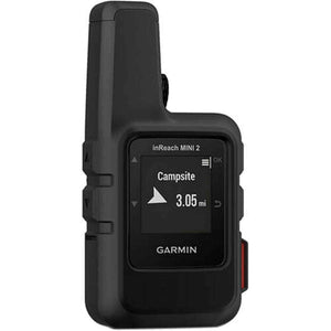 Garmin inReach Mini 2 Satellite Communicator Black with Battery Charger Bundle