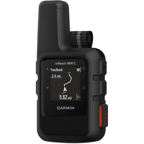Garmin inReach Mini 2 Satellite Communicator Black with Power Adapters