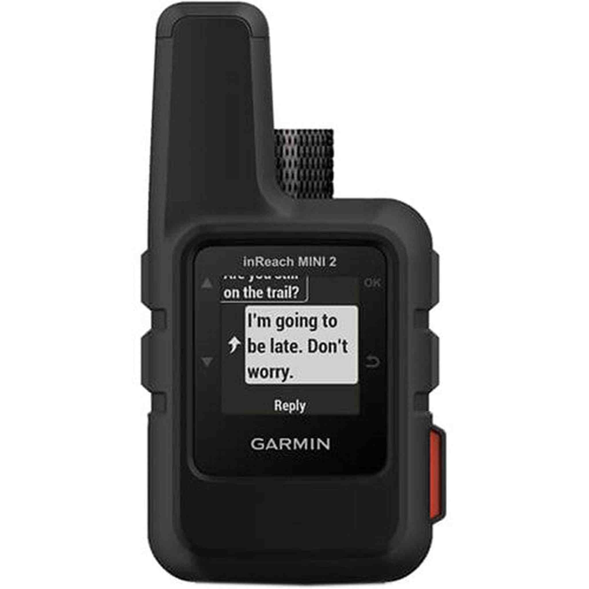 Garmin inReach Mini 2 Satellite Communicator Black with Battery Charger Bundle