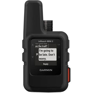 Garmin inReach Mini 2 Satellite Communicator Black with Power Adapters