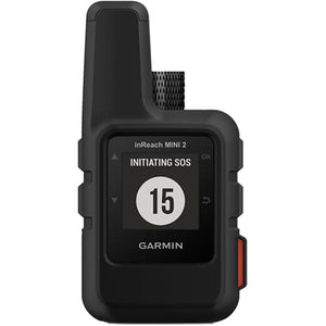 Garmin inReach Mini 2 Satellite Communicator Black with Power Adapters