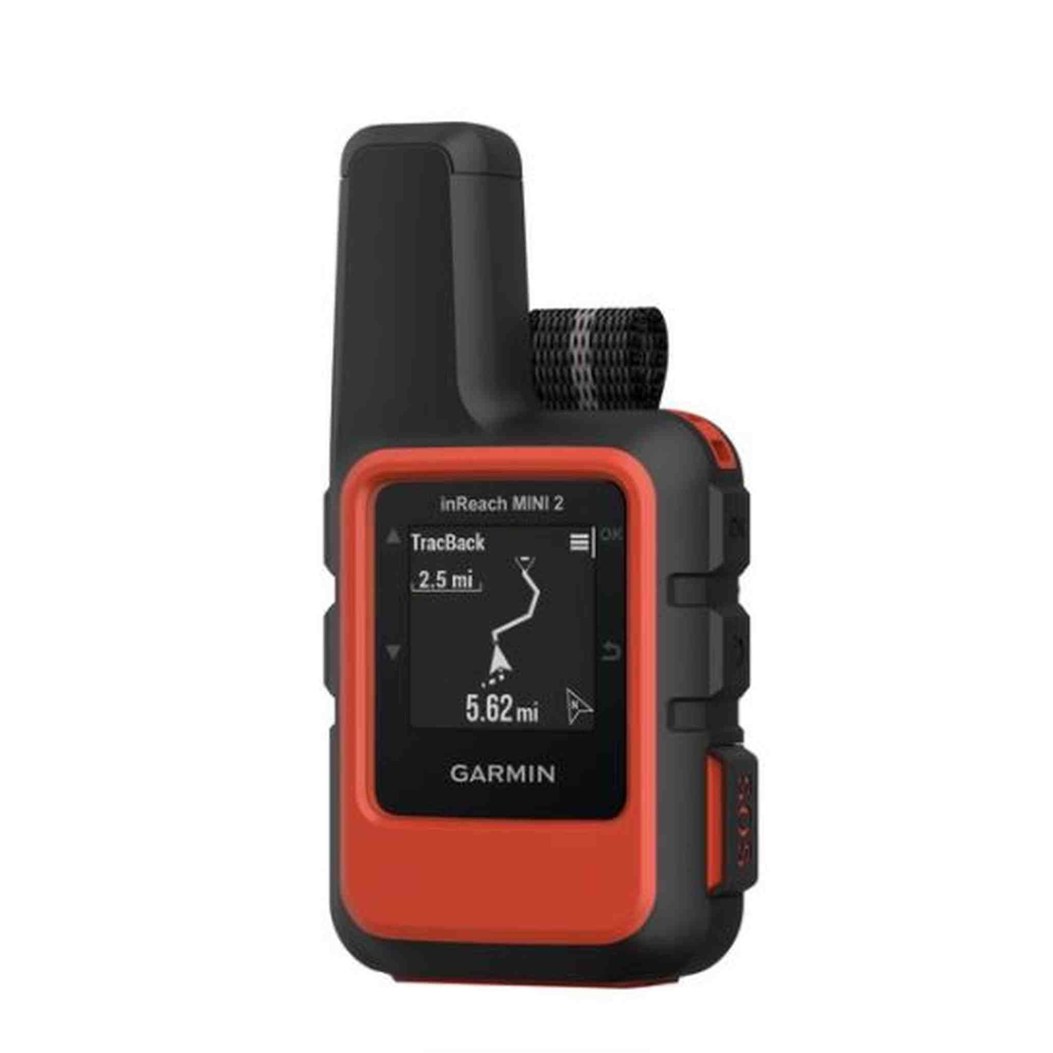 Garmin inReach Mini 2 Satellite Communicator Flame Red with Battery Charger Garmin