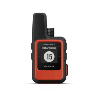 Garmin inReach Mini 2 Satellite Communicator Flame Red with Battery Charger