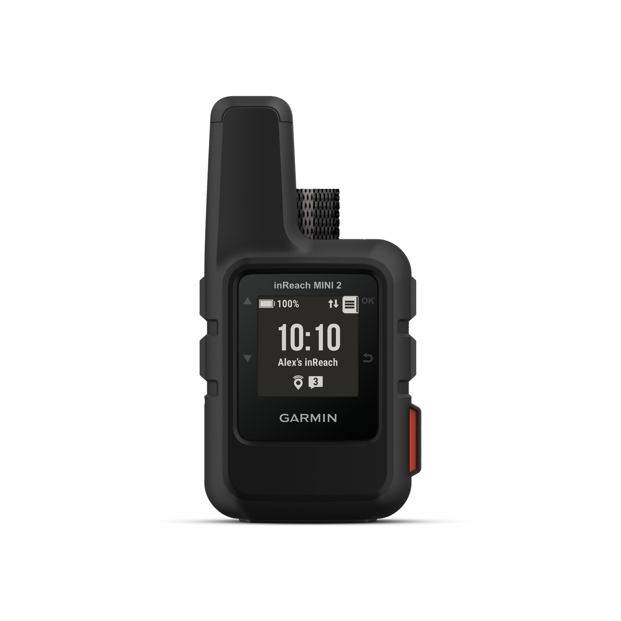 Garmin inReach Mini 2 Satellite Communicator Handheld for Hiking Bundle - Black