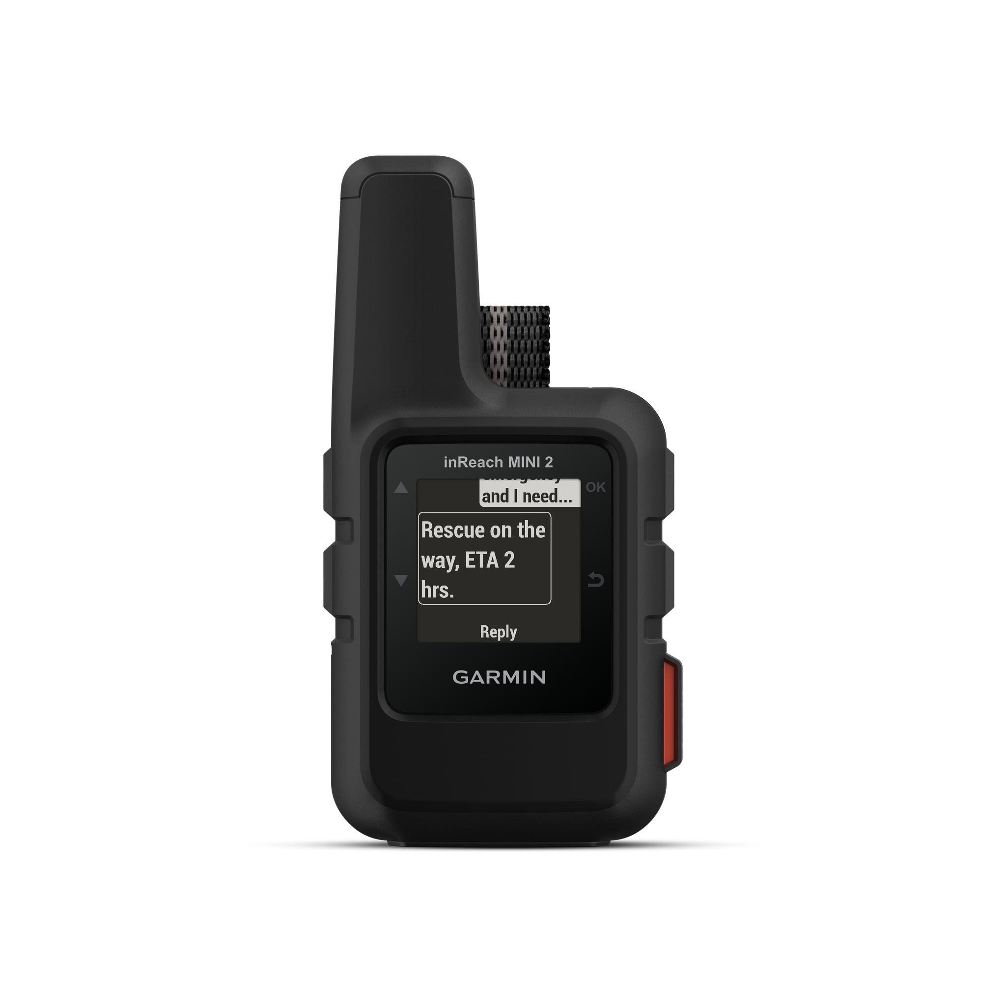 Garmin inReach Mini 2 Satellite Communicator Black with Battery Charger Bundle