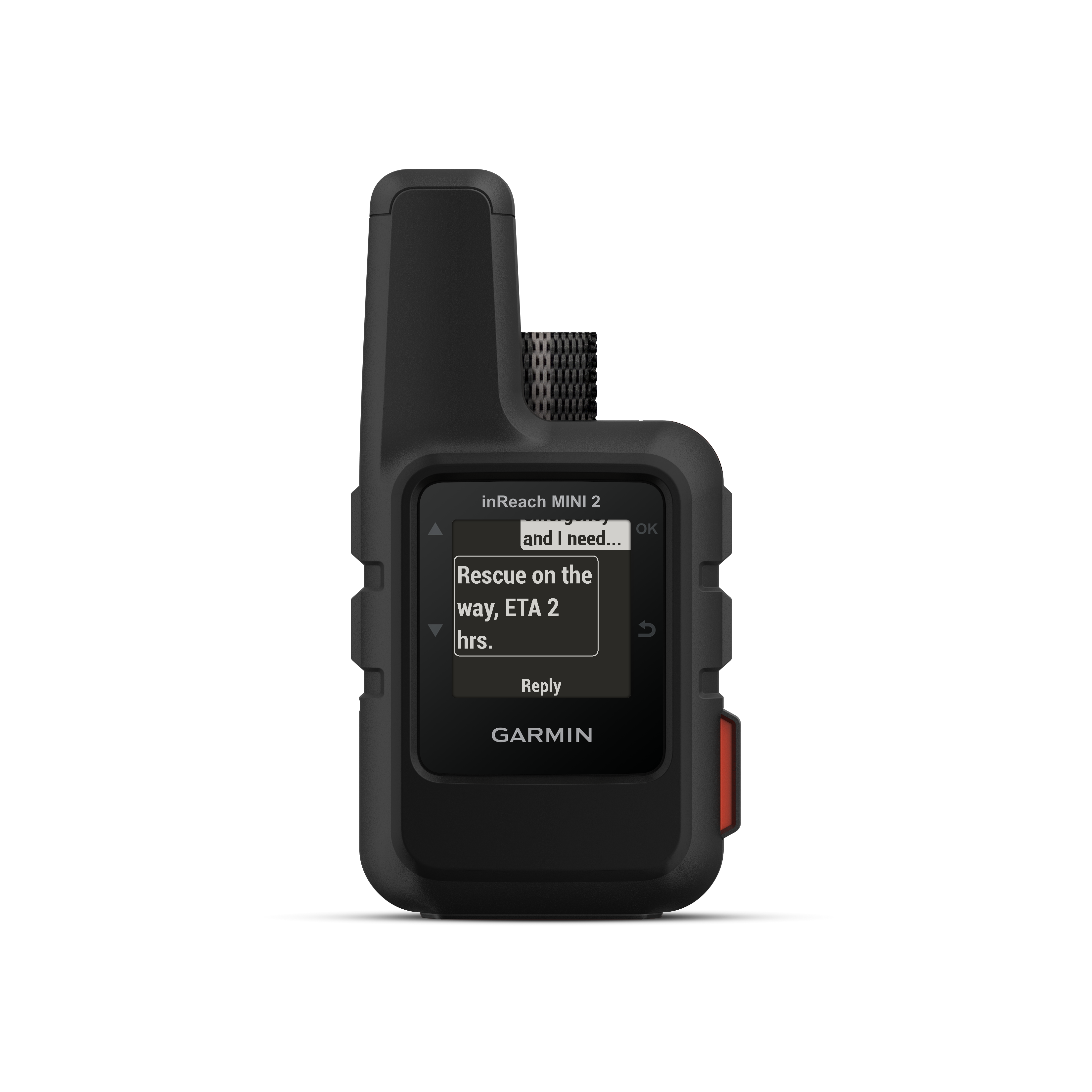 Garmin inReach Mini 2 Satellite Communicator Black with Battery Charger Bundle
