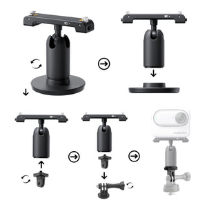Insta360 GO 3S 128GB Edition + Selfie Stick + Tripod + 50-in-1 Accessory Kit + More Insta360