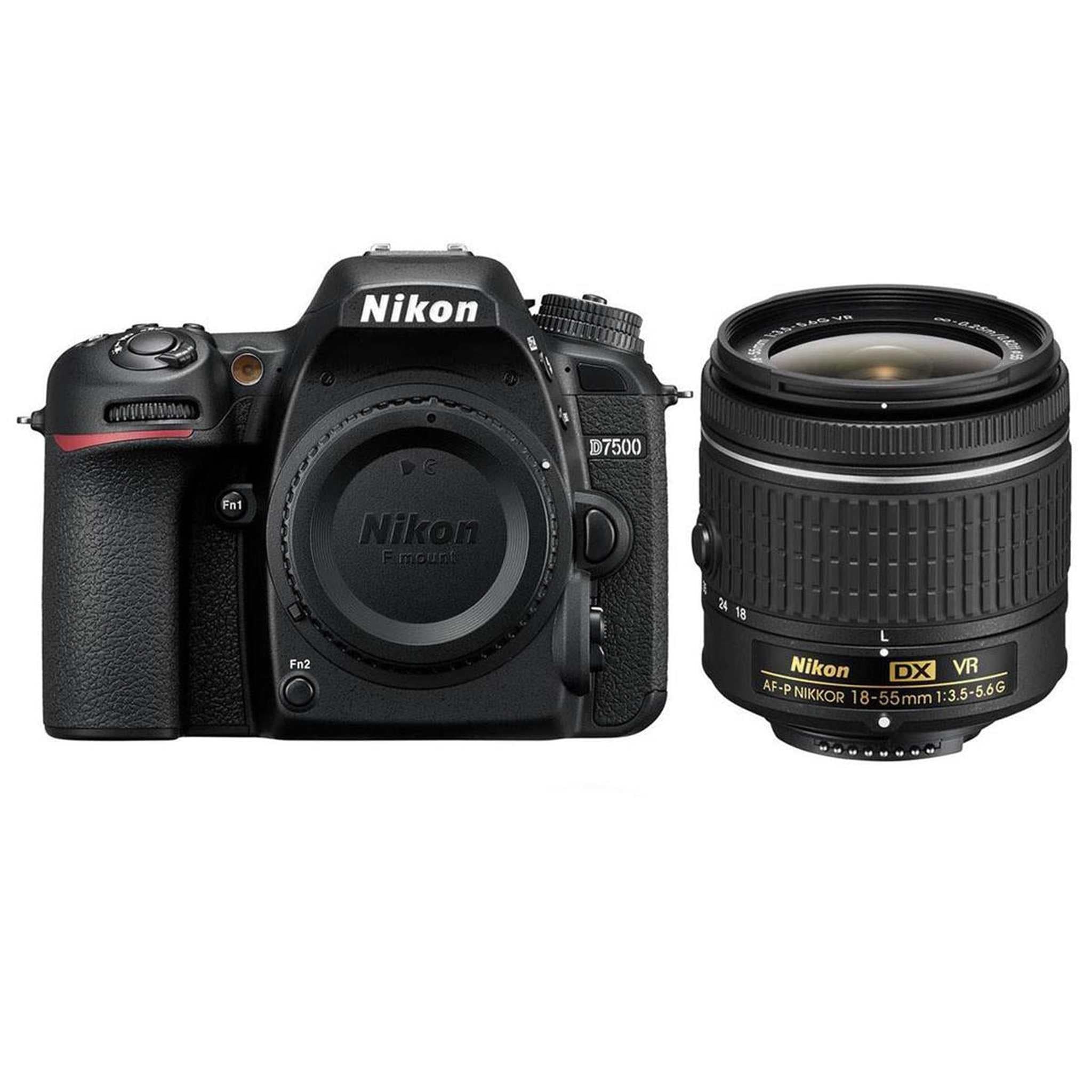 Nikon D7500 DX-format Digital SLR Camera With Nikon 18-55 Lens International Model - Used Nikon