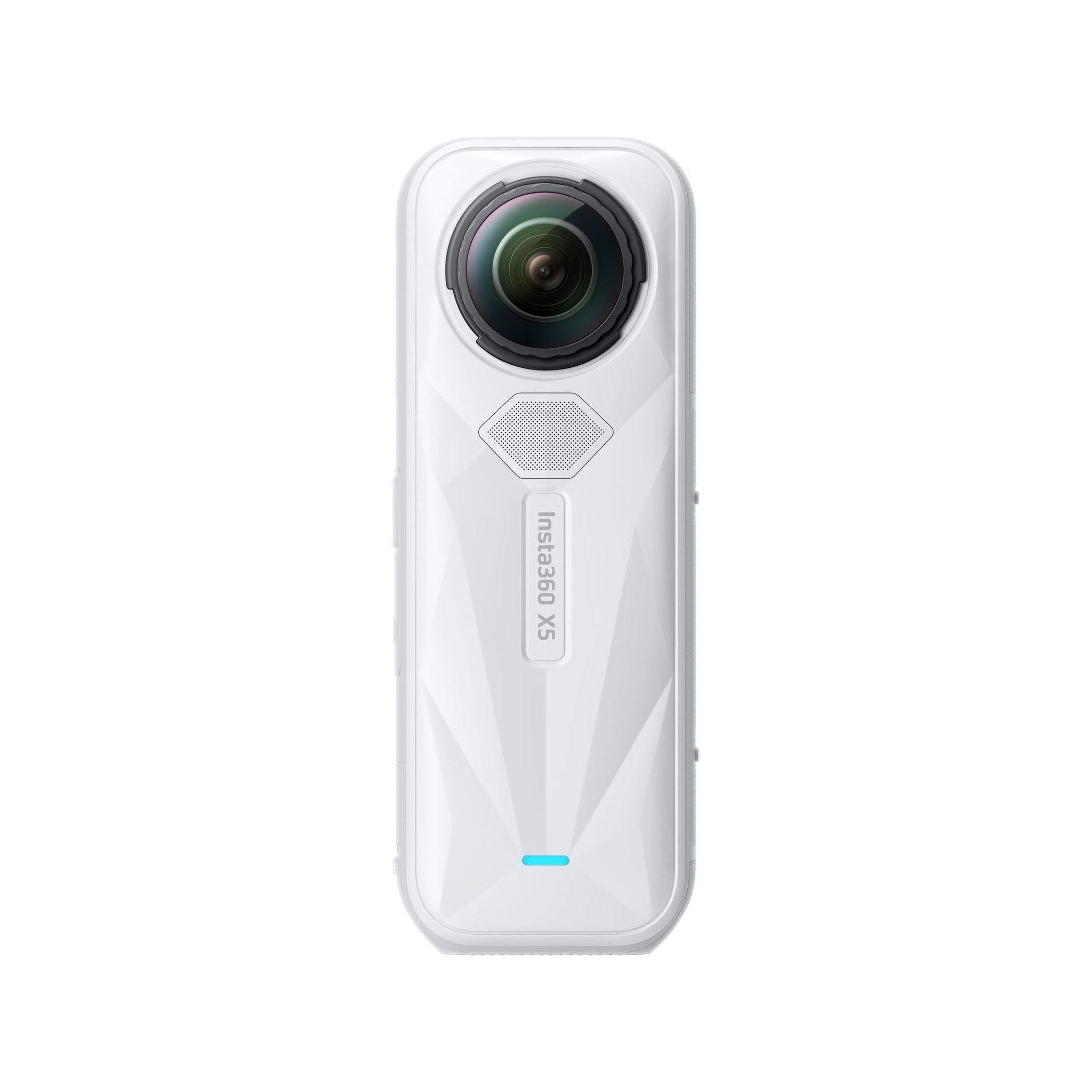 Insta360 X5 Satin White - Waterproof 8K 360° Action Camera, Leading Low Light, Invisible Selfie Stick Effect, Rugged and Replaceable Lens, 3-Hour Battery, Built-in Wind Guard, Stabilization