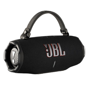 JBL Charge 6 - Portable Waterproof & Drop-Proof Bluetooth Speaker, Bold Pro Sound with AI Sound Boost, 28Hrs of Playtime, Built-in powerbank & Comes with a Sturdy/Removable Carrying Strap Black