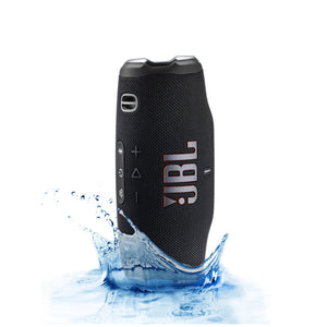JBL Charge 6 - Portable Waterproof & Drop-Proof Bluetooth Speaker, Bold Pro Sound with AI Sound Boost, 28Hrs of Playtime, Built-in powerbank & Comes with a Sturdy/Removable Carrying Strap Black