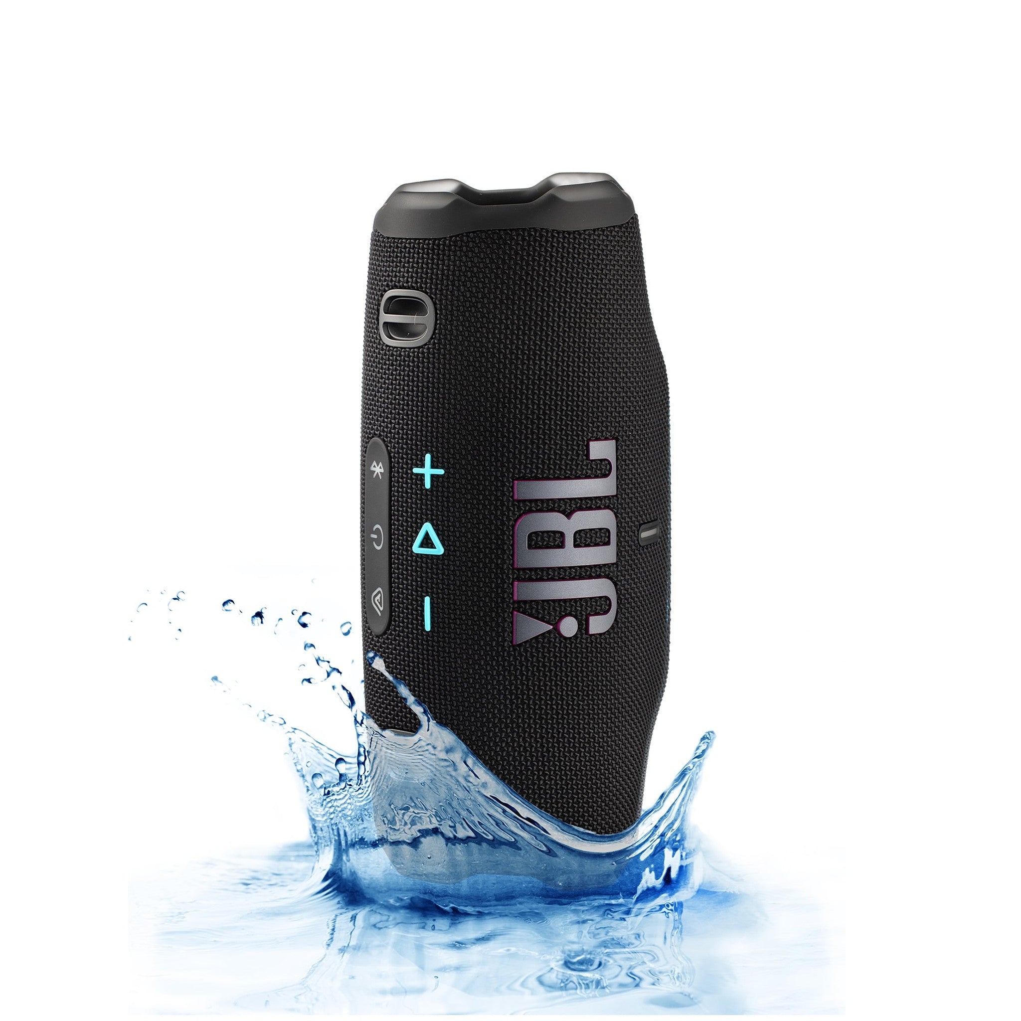 JBL Charge 6 - Portable Waterproof & Drop-Proof Bluetooth Speaker, Bold Pro Sound with AI Sound Boost, 28Hrs of Playtime, Built-in powerbank & Comes with a Sturdy/Removable Carrying Strap Funky