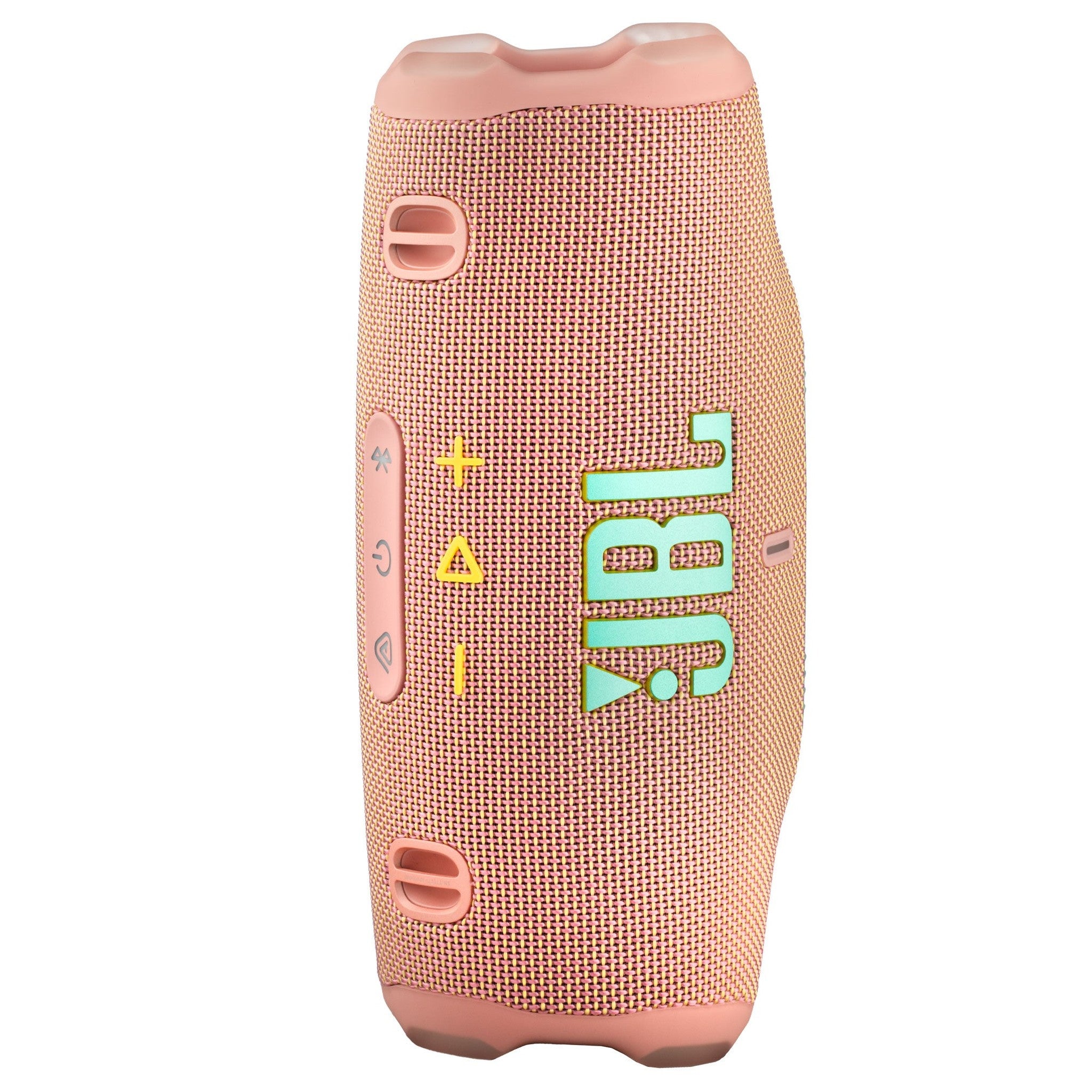JBL Charge 6 - Portable Waterproof & Drop-Proof Bluetooth Speaker, Bold Pro Sound with AI Sound Boost, 28Hrs of Playtime, Built-in powerbank & Comes with a Sturdy/Removable Carrying Strap Pink